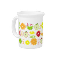 Juice Pitcher - Apple Orange Lemon Lime Grapefruit pitchers