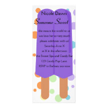 Juicy  Ice Pops Custom Invite