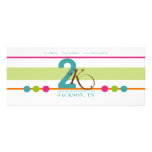 Juicy Orange Frame Photo Event Marketing Cards invitations