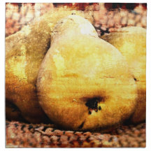 Juicy pears napkins