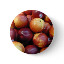 Juicy Red apples Pinback Buttons
