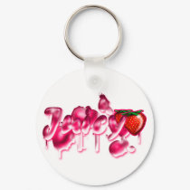 juicy strawberry key chain keychains by sogri215 juicy strawberry key chain keychains