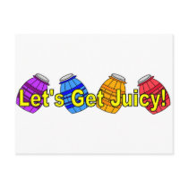 Juicy Treat! postcards