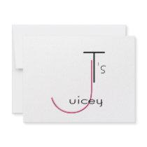juicy ts personalized invitations
