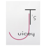 juicy ts letterhead design