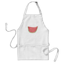 Juicy Watermelon Apron by ginyhogan Juicy Watermelon Apron