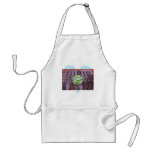 Juicy watermelon on table aprons
