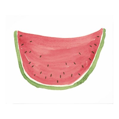 Juicy Watermelon Posters & Prints by ginyhogan