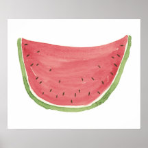 Juicy Watermelon Posters & Prints