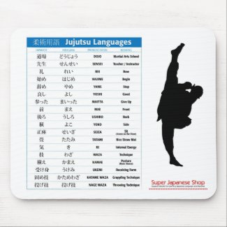 Jujutsu Chart Mouse Pads