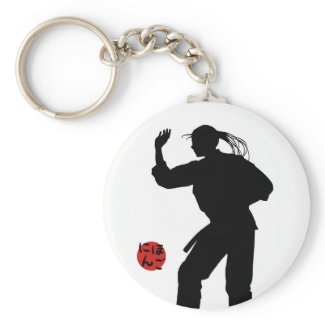 Jujutsu Girl and Chart Key Chain