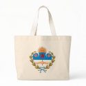 Jujuy Coat of Arms Tote Bag by FlagTshirts Jujuy Coat of Arms Tote Bag