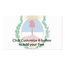 Jujuy Province In Argentina, Argentina flag Business Card