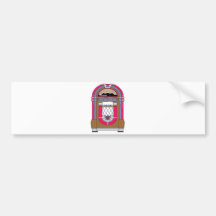 juke box bumper sticker