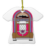 juke box christmas tree ornaments