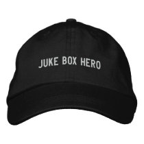 juke box hero embroidered hats