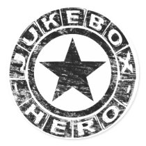 Jukebox Hero stickers