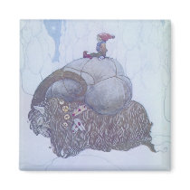 "Julbocken" magnets