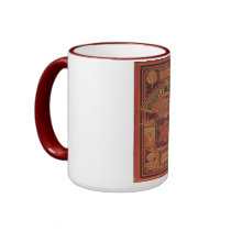 Jules Verne Extraordinary Voyages Book Cover Coffee Mugs