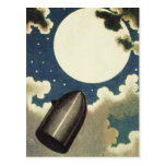 Jules Verne From the Earth to the Moon (1865) postcards