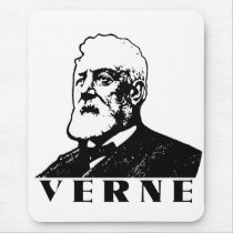 Jules Verne mousepads by words_plus_paper Jules Verne mousepads