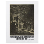 Jules Verne Twenty Thousand Leagues Funeral flyers