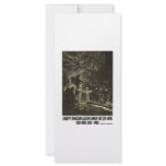 Jules Verne Twenty Thousand Leagues Funeral Personalized Rack Card