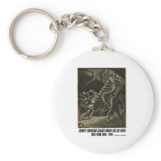 Jules Verne Twenty Thousand Leagues Squid keychain