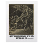Jules Verne Twenty Thousand Leagues Squid Letterhead