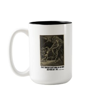 Jules Verne Twenty Thousand Leagues Squid mug