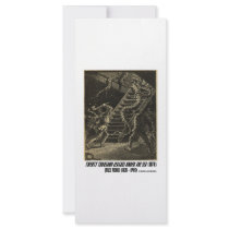 Jules Verne Twenty Thousand Leagues Squid Custom Rack Cards