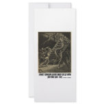 Jules Verne Twenty Thousand Leagues Squid Custom Rack Cards