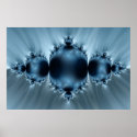 Julia in blue posters