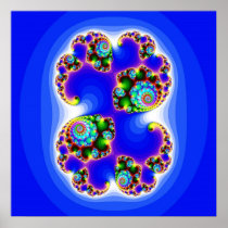 Julia Set Mandelbrot Set Fractal Geometry Print