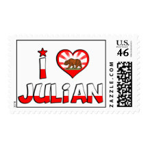 Julian, CA Postage Stamp