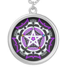 Julia's Crow Pentacle Necklace