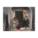 "Julia's Puppet Theatre" - Postcard