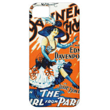 Julie Bonbon the Girl From Paris 1910 iPhone 5 Cases