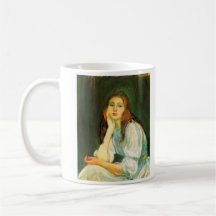 Julie dreaming by Berthe Morisot Mug