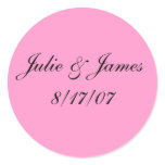 Julie & James8/17/07 stickers