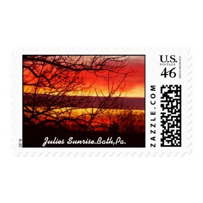 Julies Sunrise.Bath,Pa. Postage by captphrank