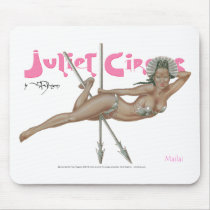 Juliet Circus Pin Ups: Mailai Mouse Pads