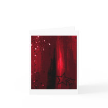 'Juliet in Ruby' Notecard