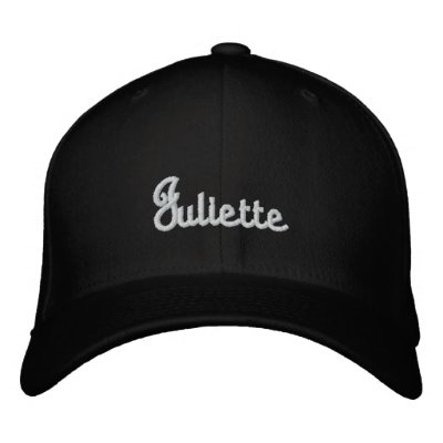 Juliette Gorra De Béisbol Bordada Juliette Gorra De Béisbol Bordada