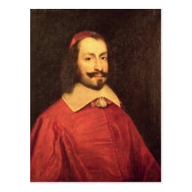 Julio cardinal Mazarin Postal