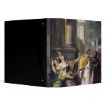 Julius Caesar  on his way to the Senate binders