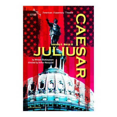 JULIUS CAESAR POSTER by BURTSUN