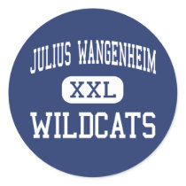 Julius Wangenheim Wildcats Middle San Diego stickers by customteamsportswear Julius Wangenheim Wildcats Middle San Diego stickers