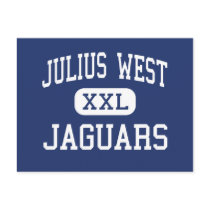 Julius West Jaguars Middle Rockville postcards