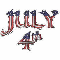 July4th Stars and Stripes embroidered shirts